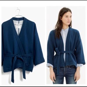 Madewell kimono heavy cotton sweatshirt.